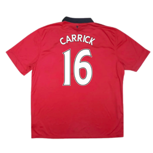 Manchester United 2013-14 Home (XL) (Excellent) (Carrick 16)_1