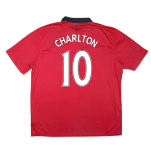 Manchester United 2013-14 Home Shirt (Very Good) (Charlton 10)_1