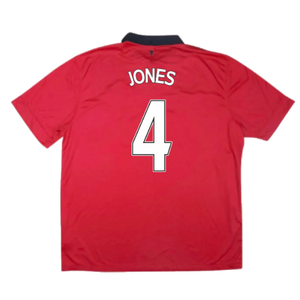 Manchester United 2013-14 Home Shirt (Good) (Jones 4)_1