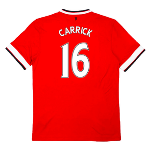 Manchester United 2014-15 Home Shirt (Very Good) (Carrick 16)_1