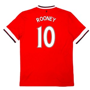 Manchester United 2014-15 Home (XL) (Excellent) (Rooney 10)_1