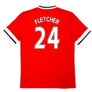 Manchester United 2014-15 Home Shirt (Very Good) (Fletcher 24)_1