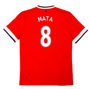 Manchester United 2014-15 Home Shirt (Good) (Mata 8)_1