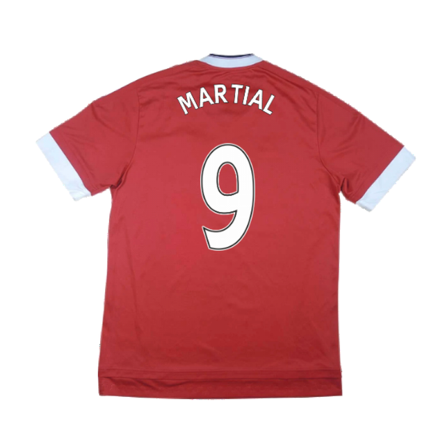 Manchester United 2015-16 Home Shirt ((Excellent) XXL) (Martial 9)_2