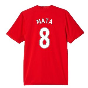 Manchester United 2015-16 Home Shirt (Very Good) (Mata 8)_1