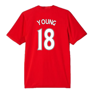 Manchester United 2015-16 Home Shirt (M) (Mint) (Young 18)_1