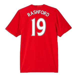 Manchester United 2016-17 Home Shirt (L) (Excellent) (Rashford 19)_1