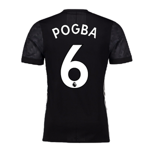 Manchester United 2017-18 Adizero Away Shirt ((Mint) S) (Pogba 6)_2