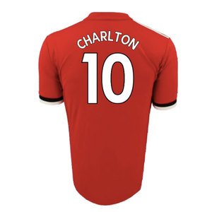 Manchester United 2017-18 Home Shirt (Excellent) (Charlton 10)_1