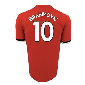 Manchester United 2017-18 Home Shirt (XL) (Excellent) (Ibrahimovic 10)_1