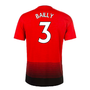 Manchester United 2018-19 Home Shirt (L) (Good) (Bailly 3)_1