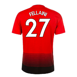 Manchester United 2018-19 Home Shirt (L) (Good) (Fellaini 27)_1