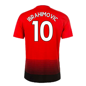 Manchester United 2018-19 Home Shirt (L) (Good) (Ibrahimovic 10)_1