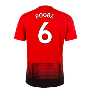 Manchester United 2018-19 Home Shirt (L) (Very Good) (Pogba 6)_1