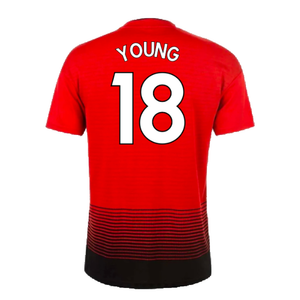 Manchester United 2018-19 Home Shirt (M) (Excellent) (Young 18)_1