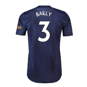 Manchester United 2018-19 Third Shirt (L) (Excellent) (Bailly 3)_1