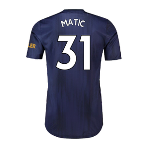 Manchester United 2018-19 Third Shirt (M) (Very Good) (Matic 31)_1