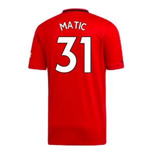 Manchester United 2019-20 Home Shirt (Mint) (Matic 31)_1