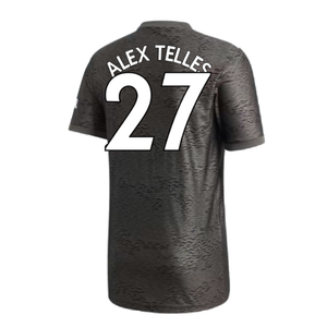 Manchester United 2020-21 Away Shirt (7-8y) (Mint) (Alex Telles 27)_1