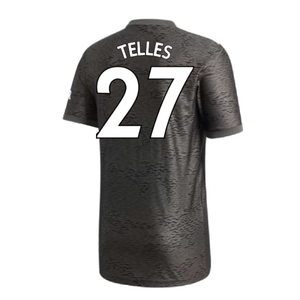 Manchester United 2020-21 Away Shirt (7-8y) (Mint) (TELLES 27)_1