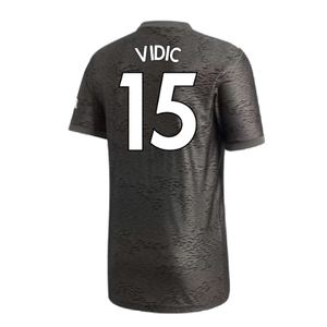 Manchester United 2020-21 Away Shirt (7-8y) (Mint) (VIDIC 15)_1