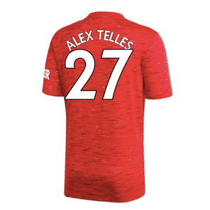 Manchester United 2020-21 Home Shirt (Excellent) (Alex Telles 27)_1