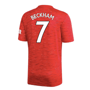 Manchester United 2020-21 Home Shirt (Mint) (BECKHAM 7)_1