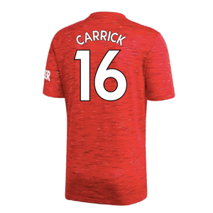 Manchester United 2020-21 Home Shirt (Very Good) (CARRICK 16)_1