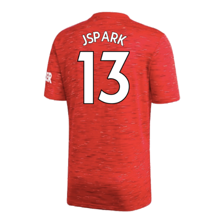 Manchester United 2020-21 Home Shirt (Mint) (J.S.PARK 13)