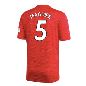 Manchester United 2020-21 Home Shirt (Very Good) (MAGUIRE 5)_1