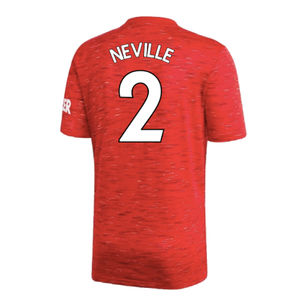 Manchester United 2020-21 Home Shirt (Very Good) (NEVILLE 2)_1