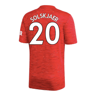 Manchester United 2020-21 Home Shirt (Mint) (SOLSKJAER 20)_1