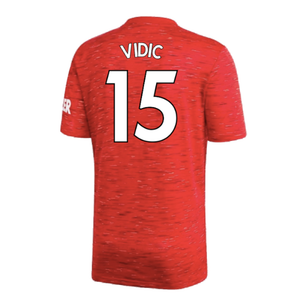 Manchester United 2020-21 Home Shirt (Very Good) (VIDIC 15)_1