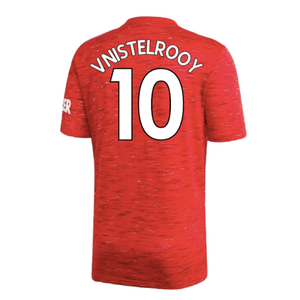 Manchester United 2020-21 Home Shirt (L) (Excellent) (V.NISTELROOY 10)_1