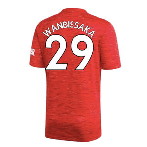 Manchester United 2020-21 Home Shirt (15-16Y) (Excellent) (WAN-BISSAKA 29)_1