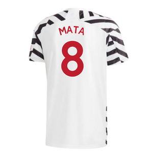 Manchester United 2020-21 Third Shirt (XL) (Good) (MATA 8)_1