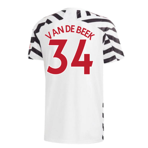 Manchester United 2020-21 Third Shirt (XL) (Good) (VAN DE BEEK 34)_1