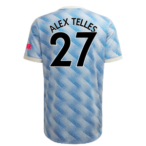 Manchester United 2021-22 Away Shirt (L) (Excellent) (ALEX TELLES 27)_1