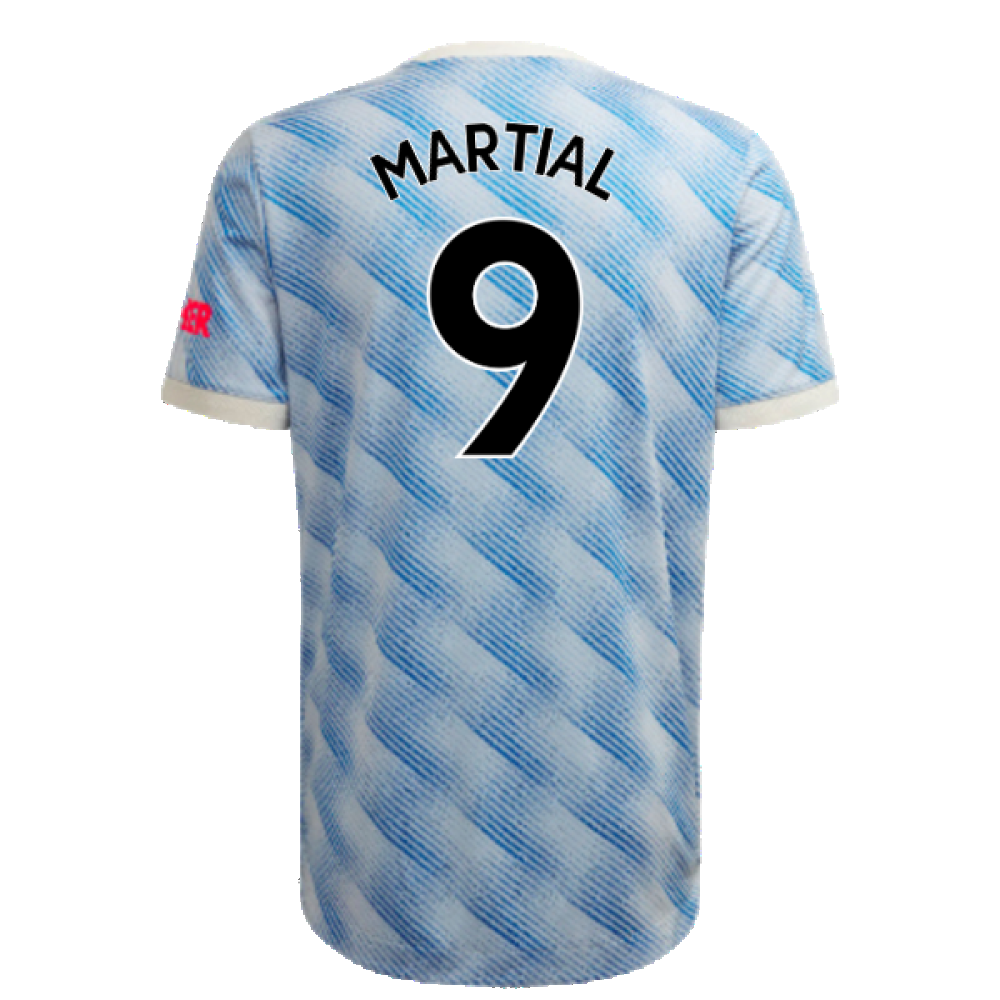 Manchester United 2021-22 Away Shirt (L) (Excellent) (MARTIAL 9)_1