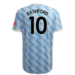 Manchester United 2021-22 Away Shirt (XL) (Mint) (RASHFORD 10)_1