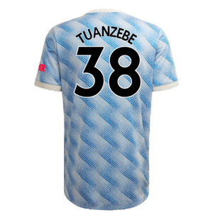 Manchester United 2021-22 Away Shirt (L) (Excellent) (TUANZEBE 38)_1