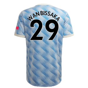 Manchester United 2021-22 Away Shirt (XL) (Mint) (WAN BISSAKA 29)_1