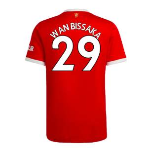 Manchester United 2021-22 Home Shirt (XL) (Good) (WAN BISSAKA 29)_1