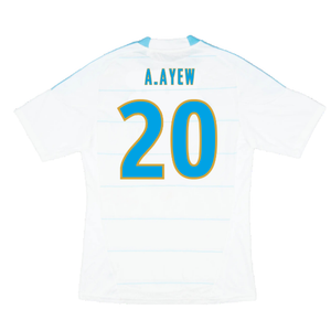 Marseille 2010-11 Home Shirt (S) (Very Good) (A.Ayew 20)_1