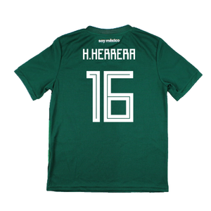 Mexico 2018-19 Home Shirt (Mint) (H.Herrera 16)_1