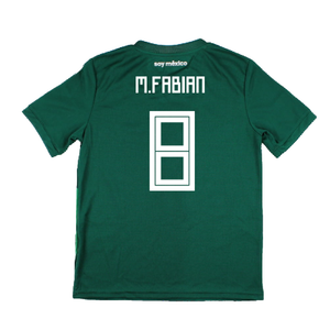 Mexico 2018-19 Home Shirt (Mint) (M.Fabian 8)_1