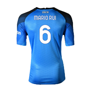 Napoli 2022-23 Home Shirt (XL) (Good) (Mario Rui 6)_1