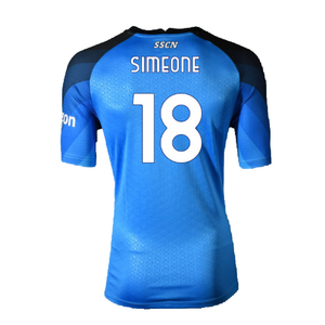 Napoli 2022-23 Home Shirt (L) (Excellent) (Simeone 18)_1