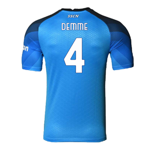 Napoli 2022-23 Player Issue Home Shirt (S) (Very Good) (Demme 4)_1