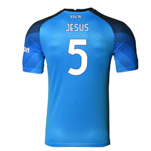 Napoli 2022-23 Player Issue Home Shirt (L) (Very Good) (Jesus 5)_1